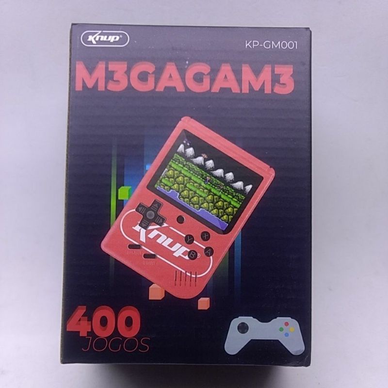 Mini Game Portátil 400 Jogos Knup GM001 - MG Variedades