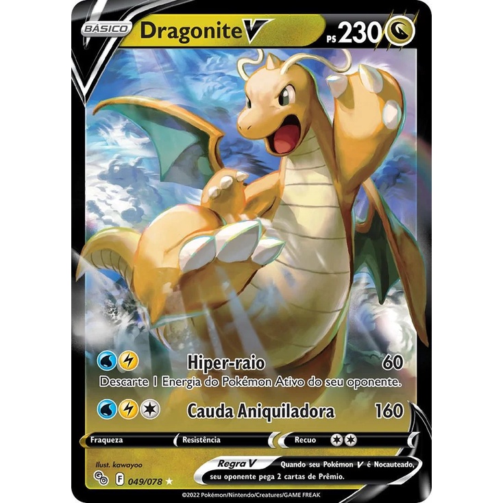 Carta Pokemon Raikou V Português 048/172 Card Original Copag