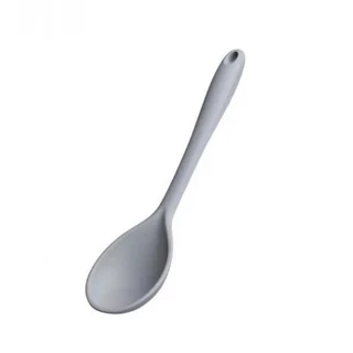 Colher Arroz Silicone Estrutura Reforçada Cinza Mimo Style