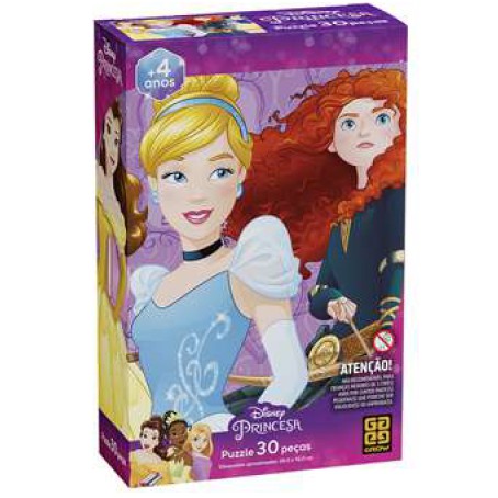 Riachuelo  Puzzle 350 Peças - Princesas Disney - Grow