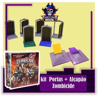 Kit Zombicide Black plague - Portas e Alçapão