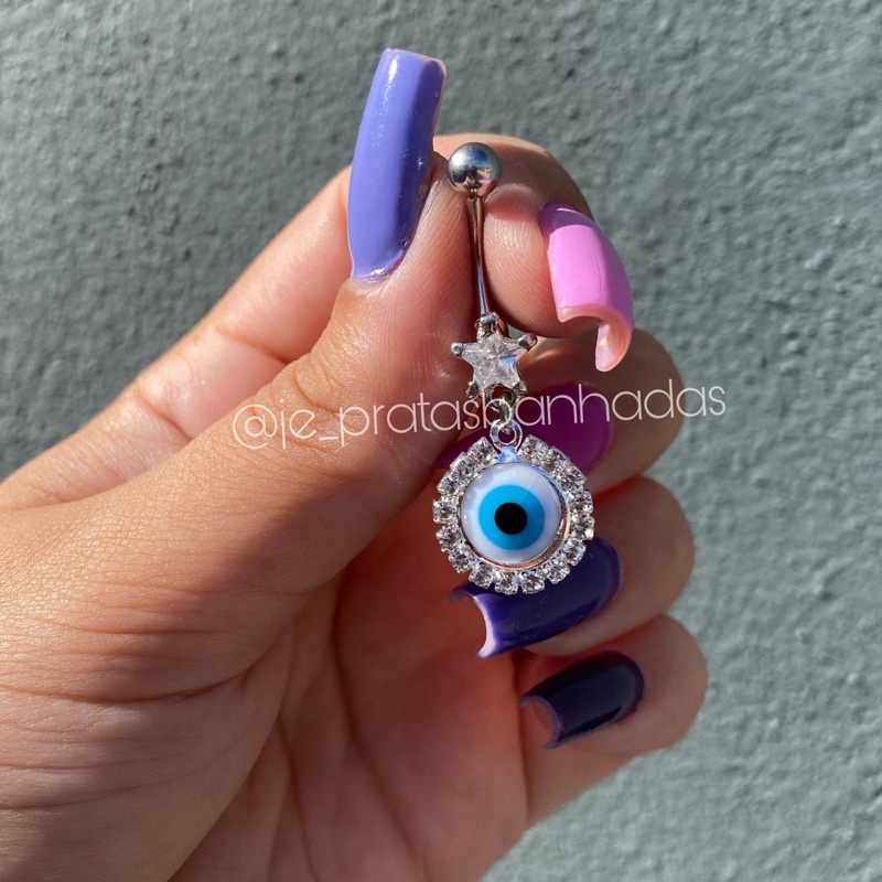 Elo Garcia - Piercing Umbigo Lindo e delicado ❤💛 . . . Agende