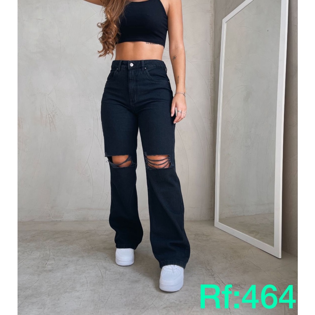 Calça Jeans Wide Leg: Jeans, Branca, Preta e Mais! - Modab