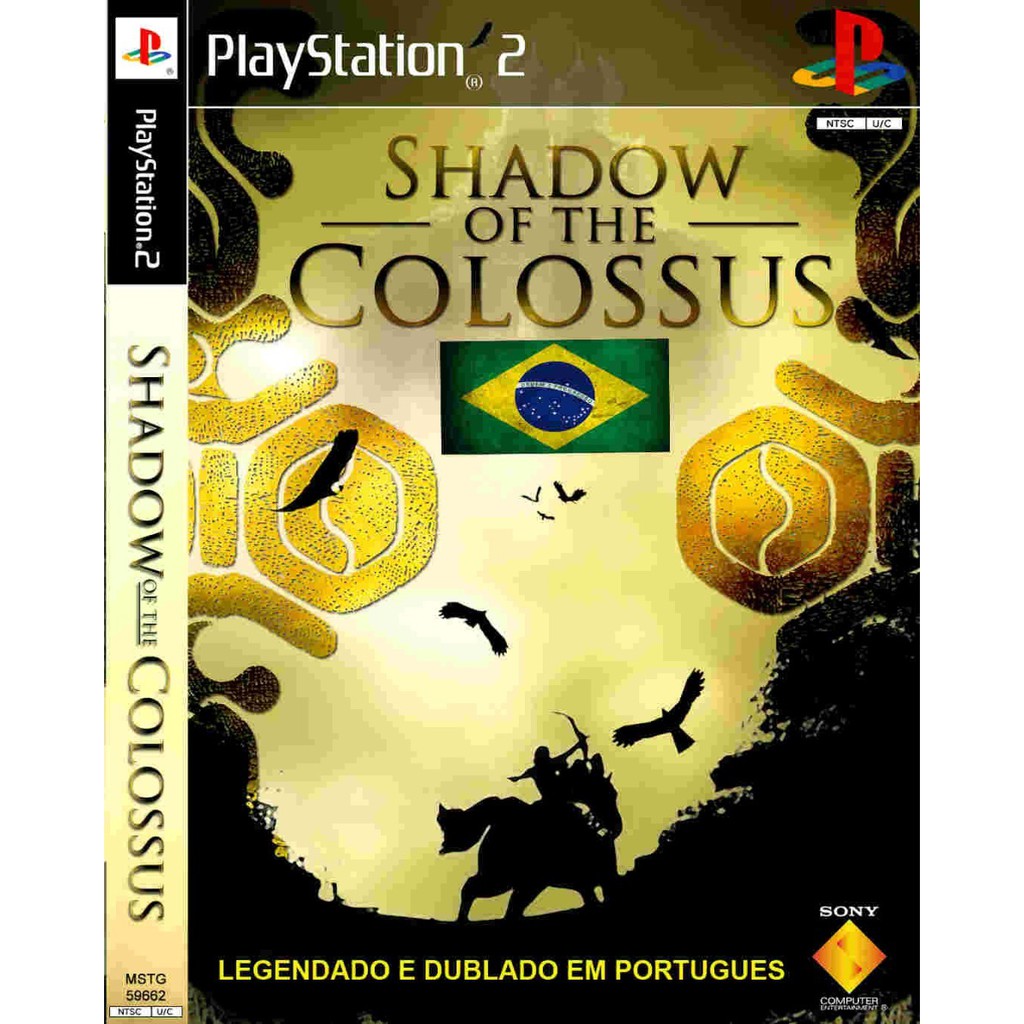 PS2 - Shadow of Colossus Totalmente Dublado em Português Br para PS2 ( Play  2 )