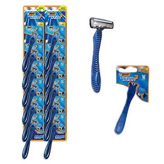 Aparelho de Barbear Bic Comfort 3 Advanced - Cartela 12 unidades