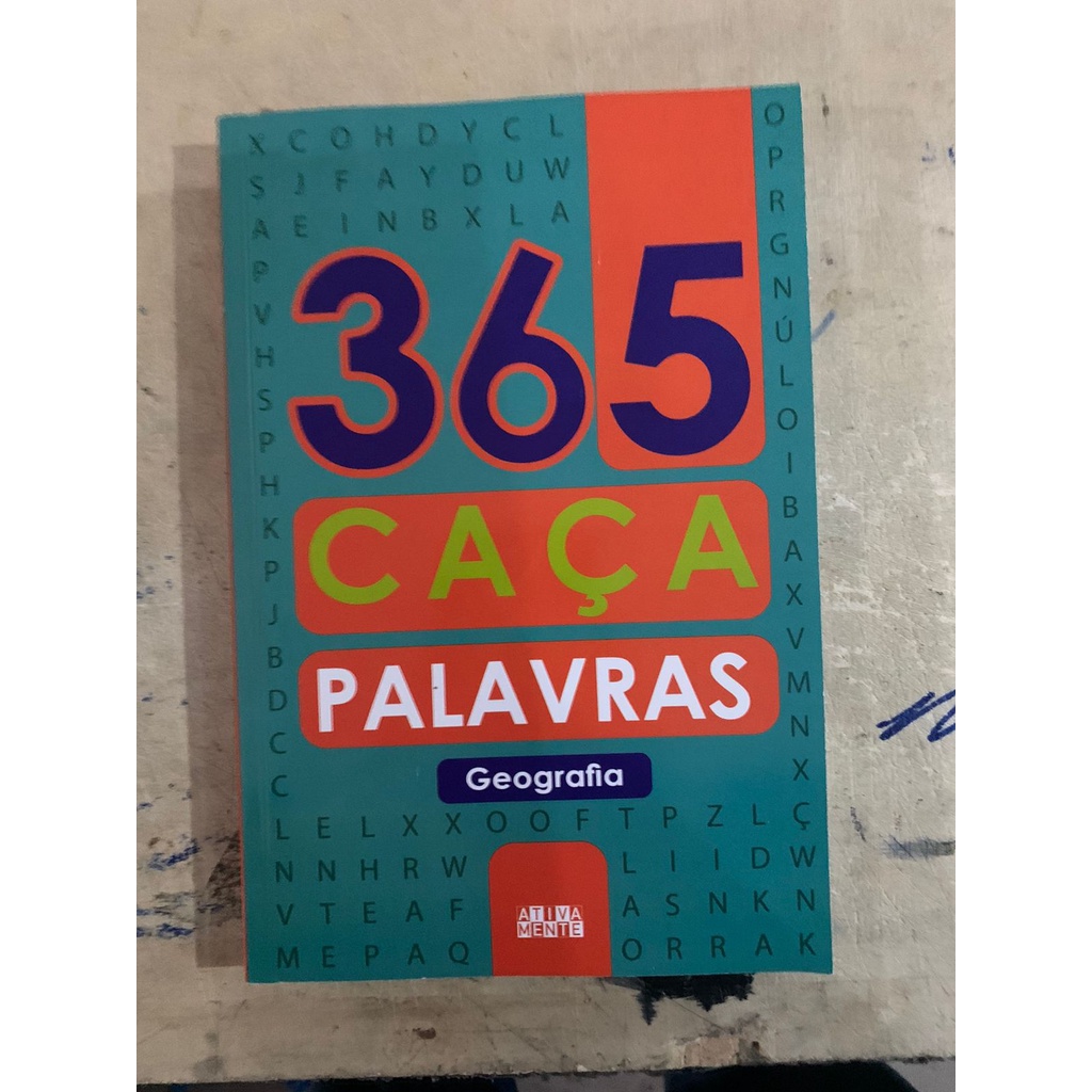 Kit 3 Livros Passatempos 365 Caça Palavras + De 1095 Jogos