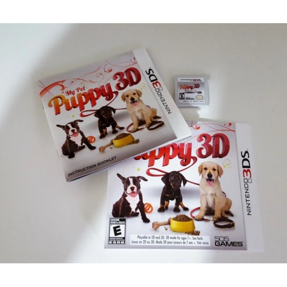 My Pet Puppy 3D - Nintendo 3DS