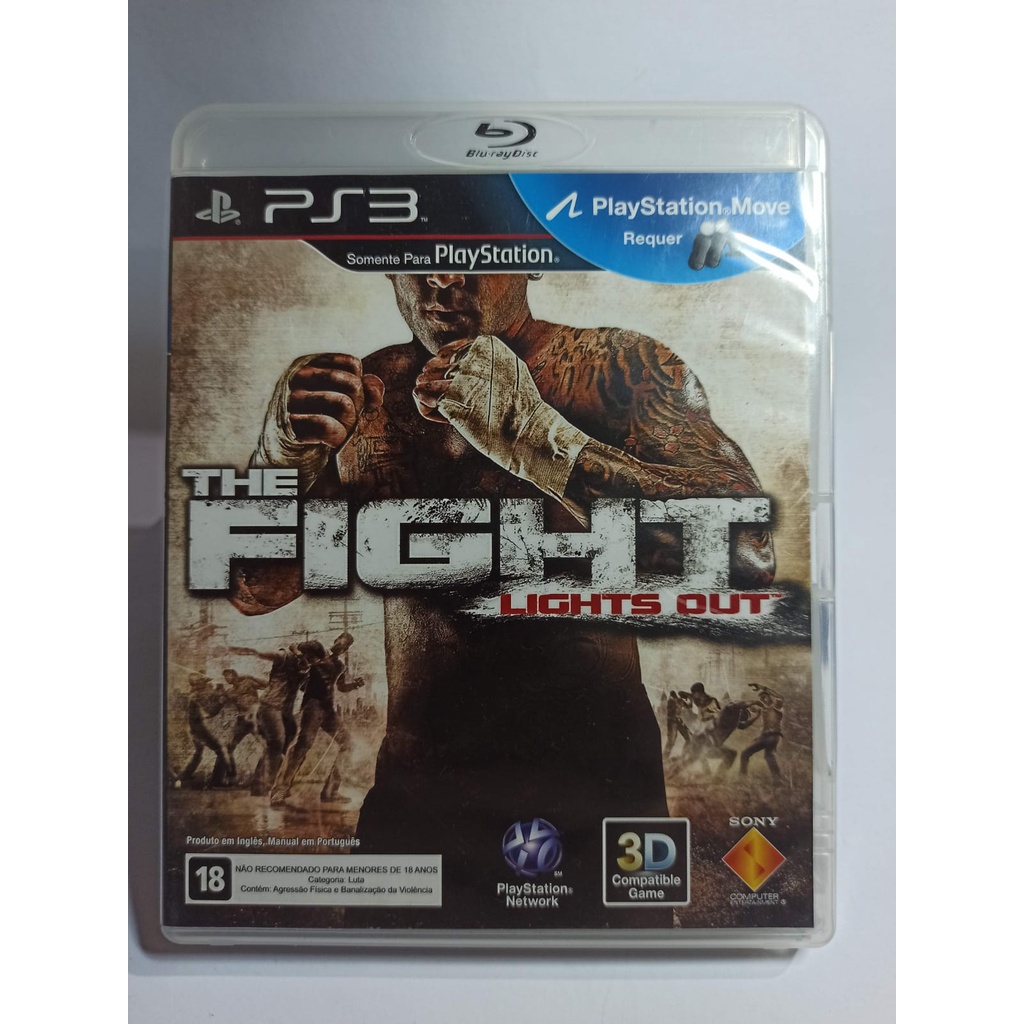 The Fight Lights Out Playstation 3 Ps3 Mídia Física | Shopee Brasil