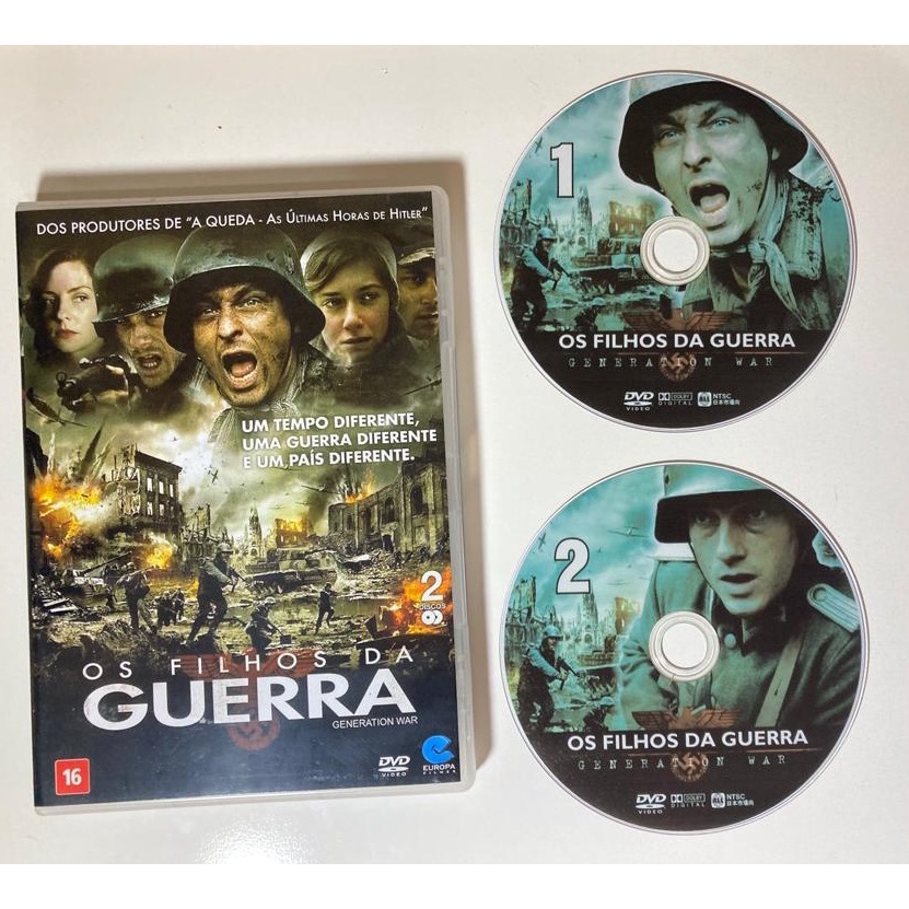 DVD Os Filhos da Guerra Dublado e Legendado (2 DVD's) Shopee Brasil