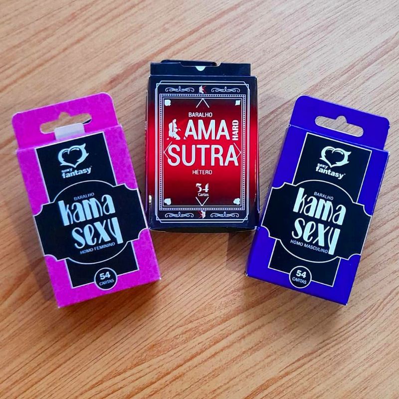 Baralho Kama Sutra Posições Sexuais Lésbico