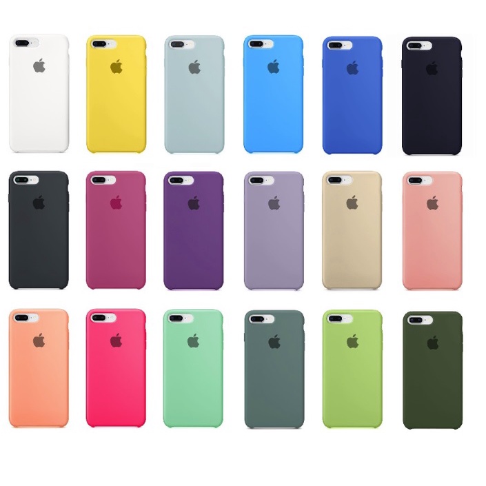 case-capa-capinha-iphone-7-8-se-2020-silicone-aveludado-com-logo-apple