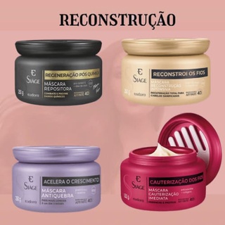 Máscaras Creme Cronograma Capilar Eudora Siàge - Hidratação, Nutrição e ...