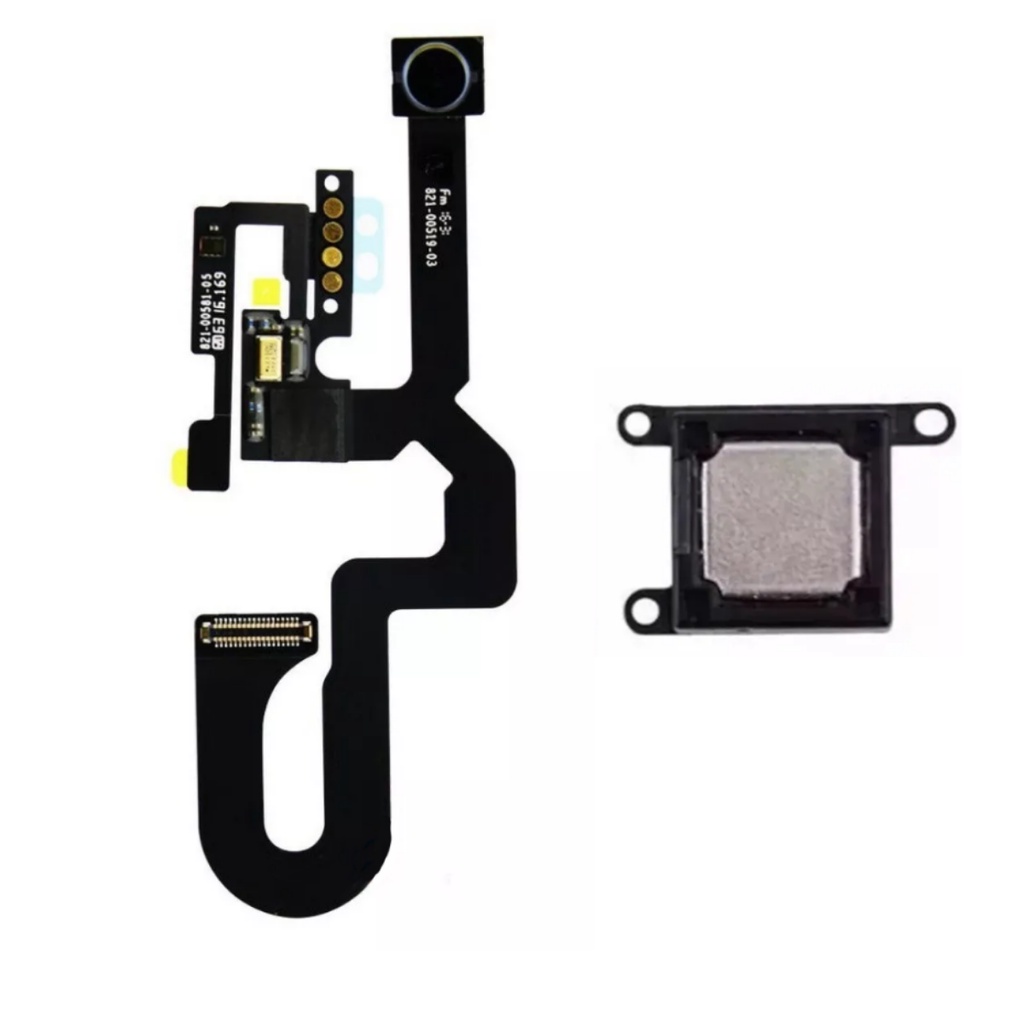 Kit Flex Câmera Frontal Sensor iPhone 7 Plus e Alto Falante Auricular