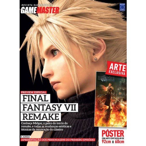 Mouse Pad Gamer Final Fantasy 7 Remake Personagens