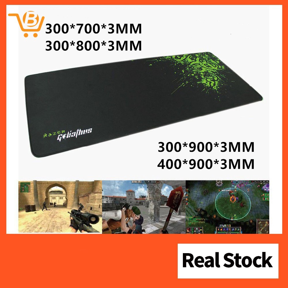 Razer Goliathus Mouse Pad Mat Grande 300x700 X 3 / 300x800 X 3 / 300x900 X 3 / 400x900 X 3mm Tapete De Jogos