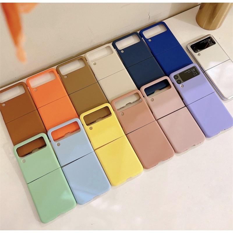 capa-case-lisa-aveludada-coloridas-celular-z-flip-3-4g-shopee-brasil