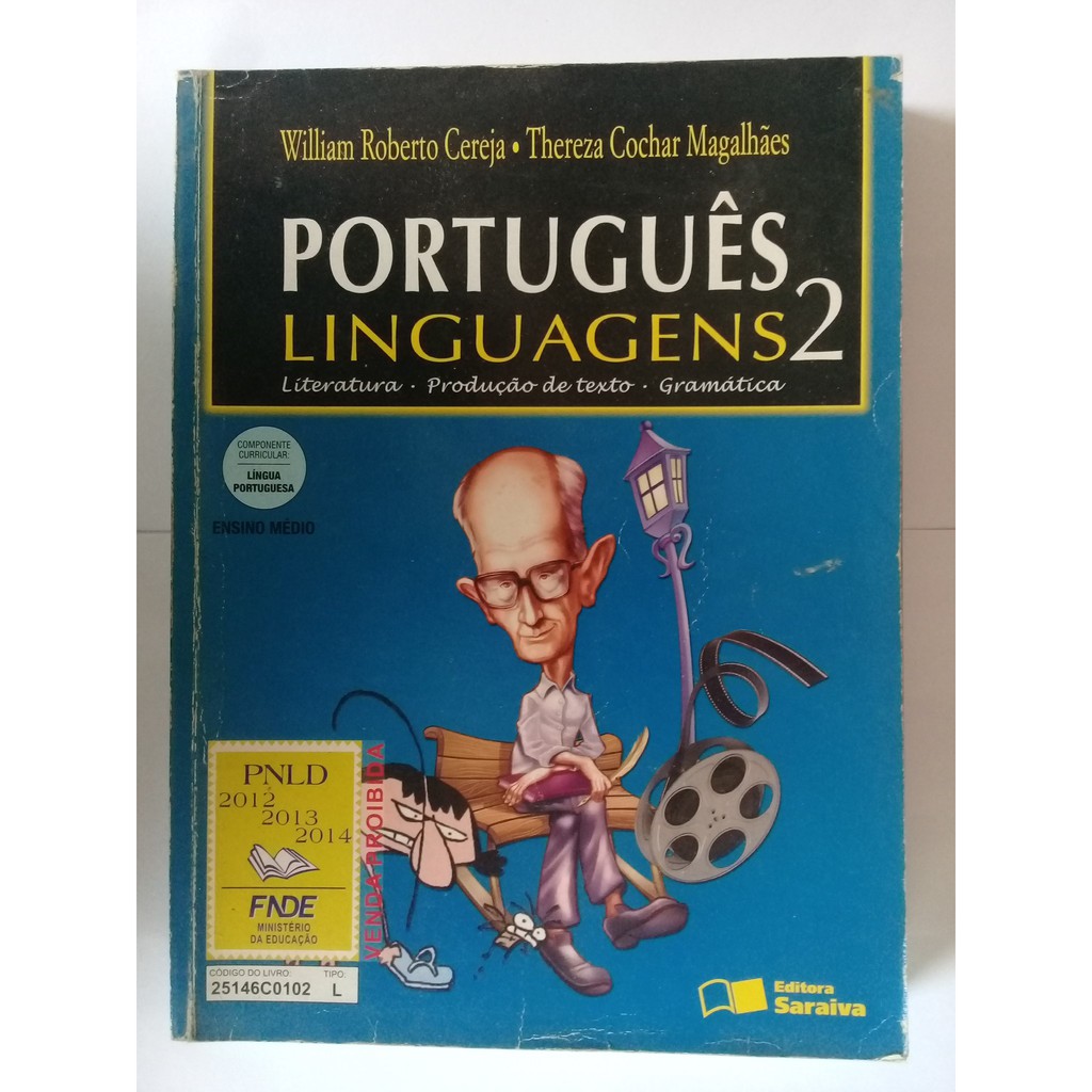 Livro Português E Linguagens 2 Ensino Médio | Shopee Brasil