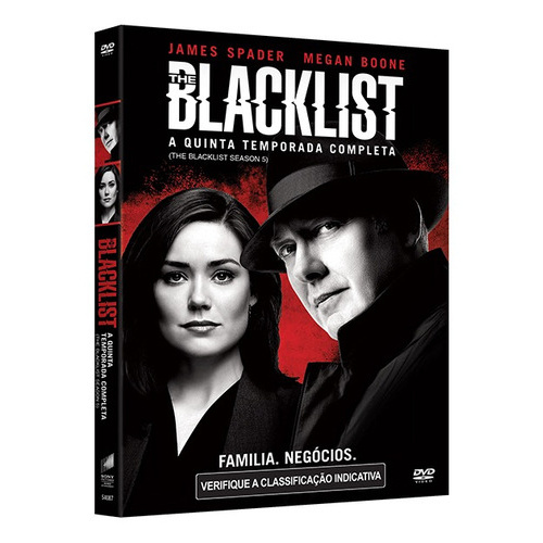 Dvd Box - The Blacklist 5ª Temporada | Shopee Brasil