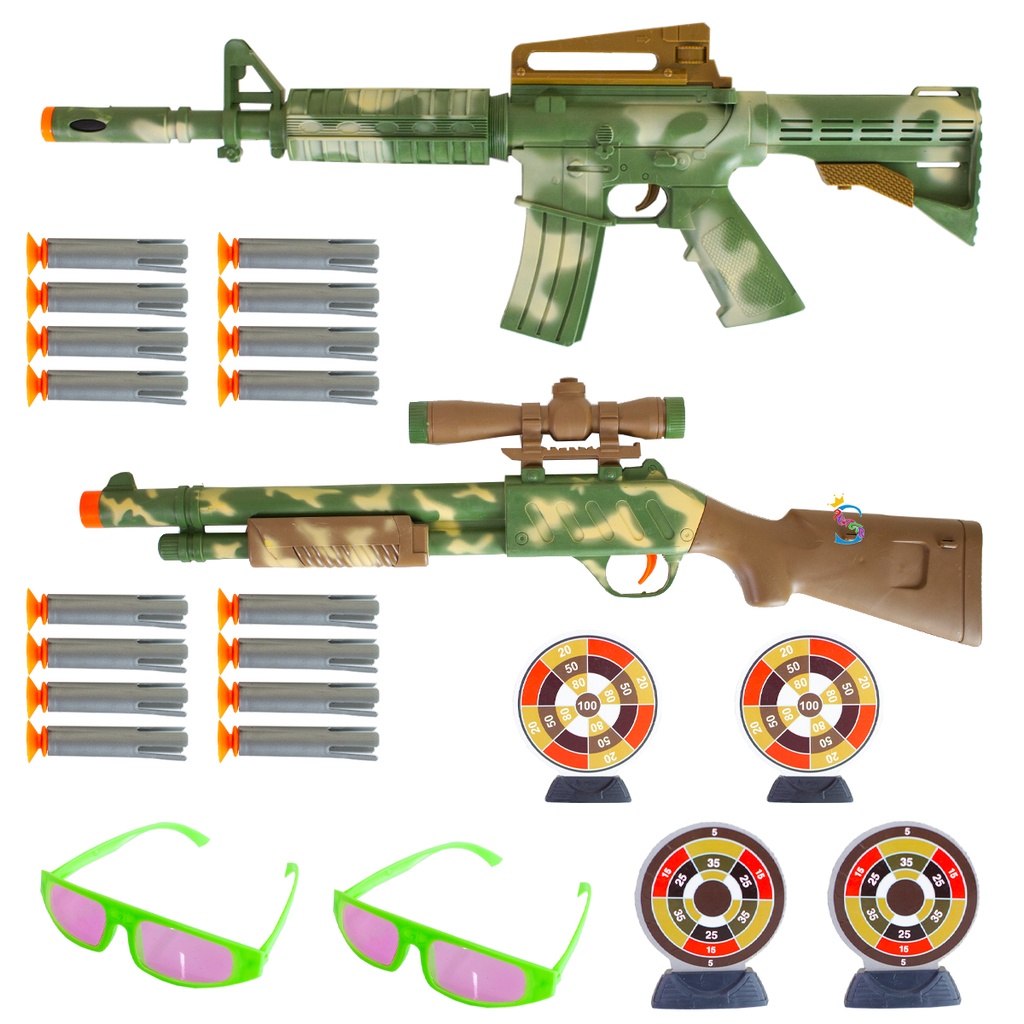 brinquedo conjunto militar lança dardos edição limitada