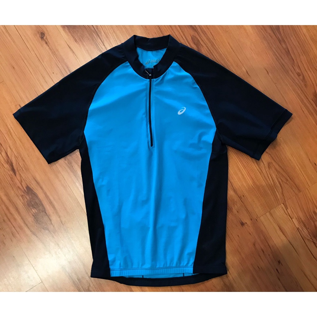 Camisa Ciclismo Asics Com Bolsos E Ziper Frontal Bike