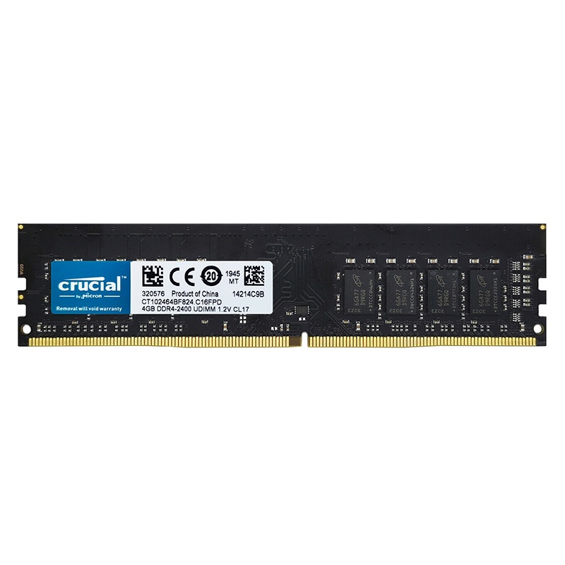 Crucial DDR4 4GB 8GB 16GB 2133MHz 2400MHz 2666MHz 3200MHz PC4