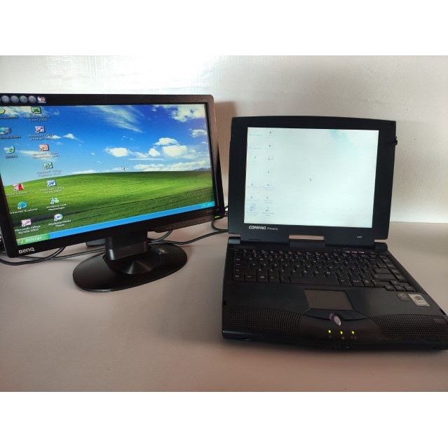 Notebook Compaq Presario 1200 Funcionando --- Leia--- | Shopee Brasil