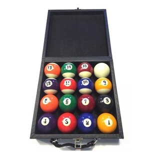 Jogo Bola De Bilhar Sinuca Snooker 52mm Com 16 Bolas