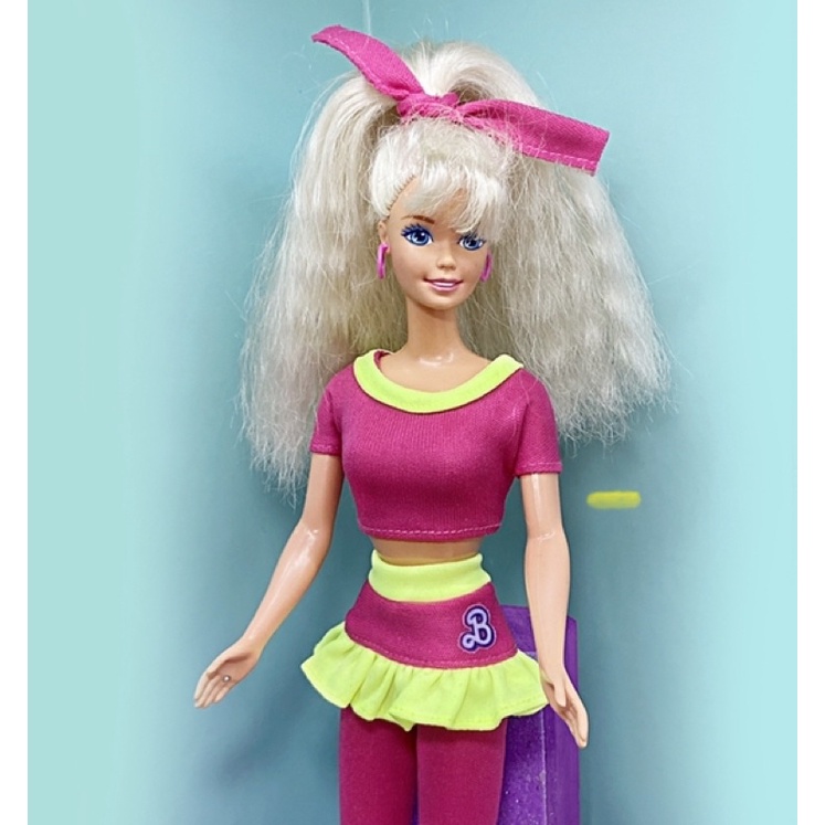 Boneca barbie yoga Princesa De 30cm Com Tapete De/Brinquedo Casinha De Jogo