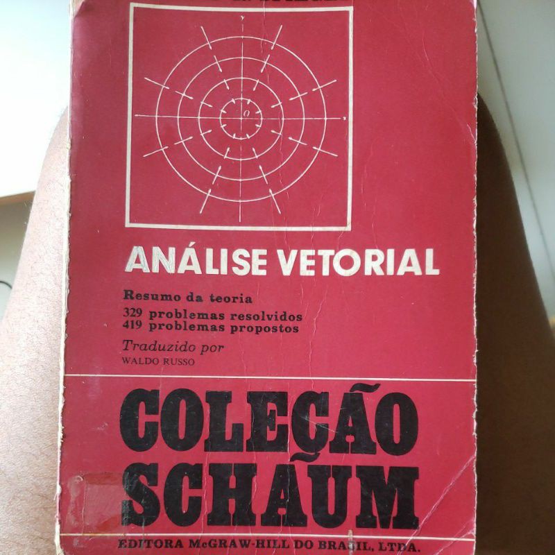 Livro Análise Vetorial - Coleção Schaum - Murray R. Spiegel