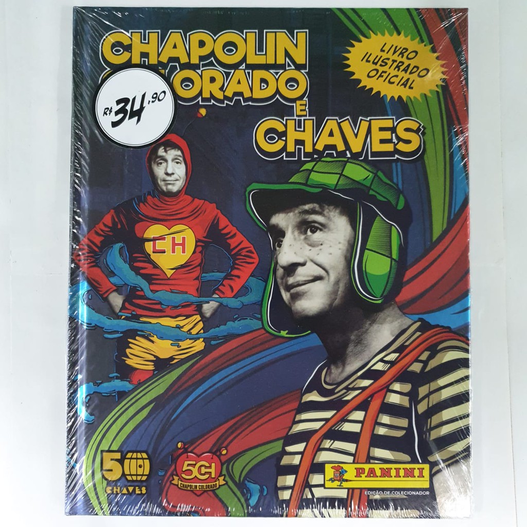 Álbum Chapolin Colorado E Chaves Panini (2020) - Completo | Shopee Brasil