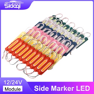 [Módulo De 10 Peças 6LED 12V 24V Indicador Luminoso De Marcação Lateral De Caminhão Luz COB LED À Prova D