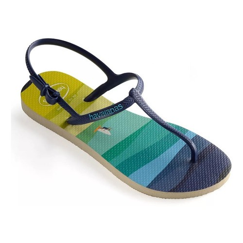 Chinelo Infantil Havaianas Freedom Print Bege Palha Original Entrega Rapida Shopee Brasil