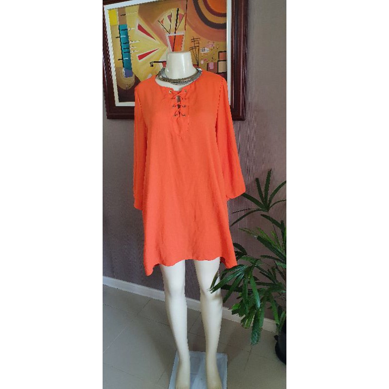 Vestido estilo hot sale bata