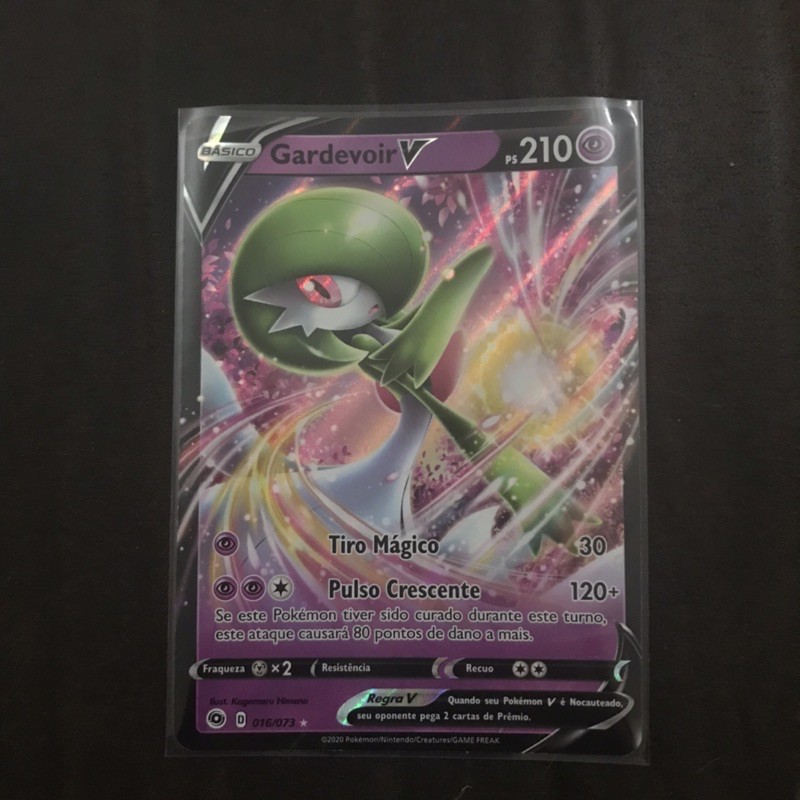 Carta Pokémon Gardevoir V Caminho Do Campeão Original