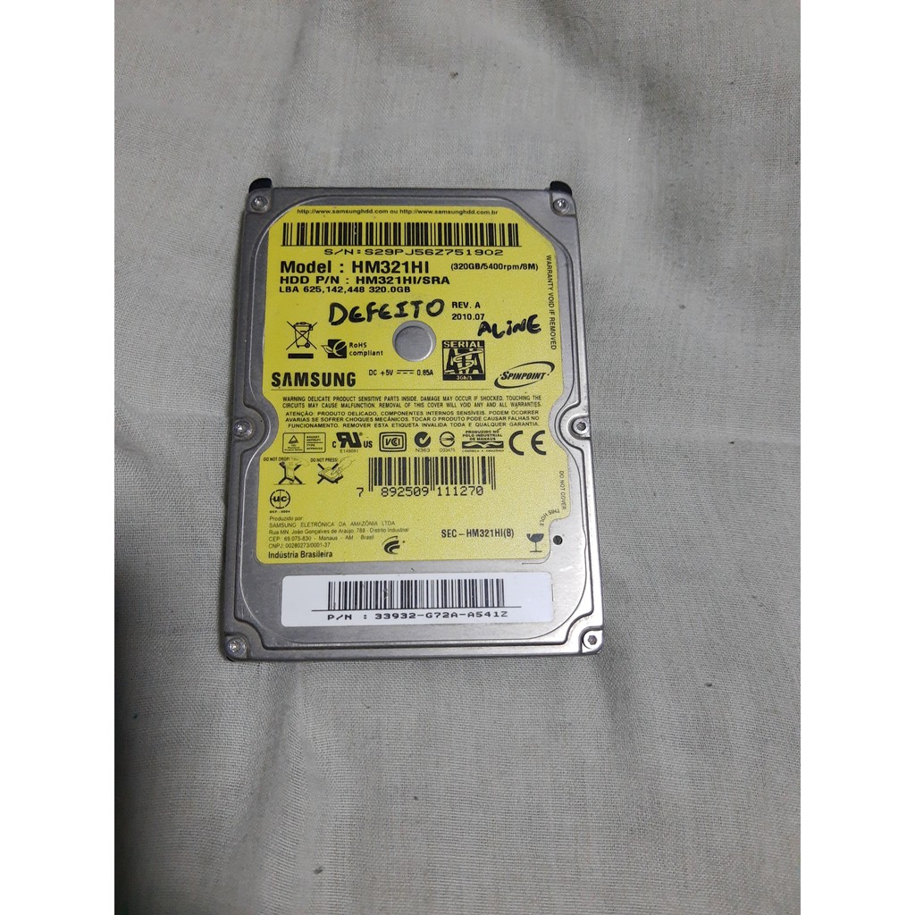 Placa Lógica Samsung HM321HI | Shopee Brasil