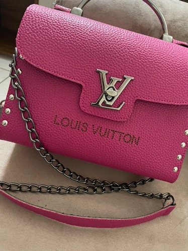 Bolsa Louis Vuiton Feminina Baú Rosa Pink