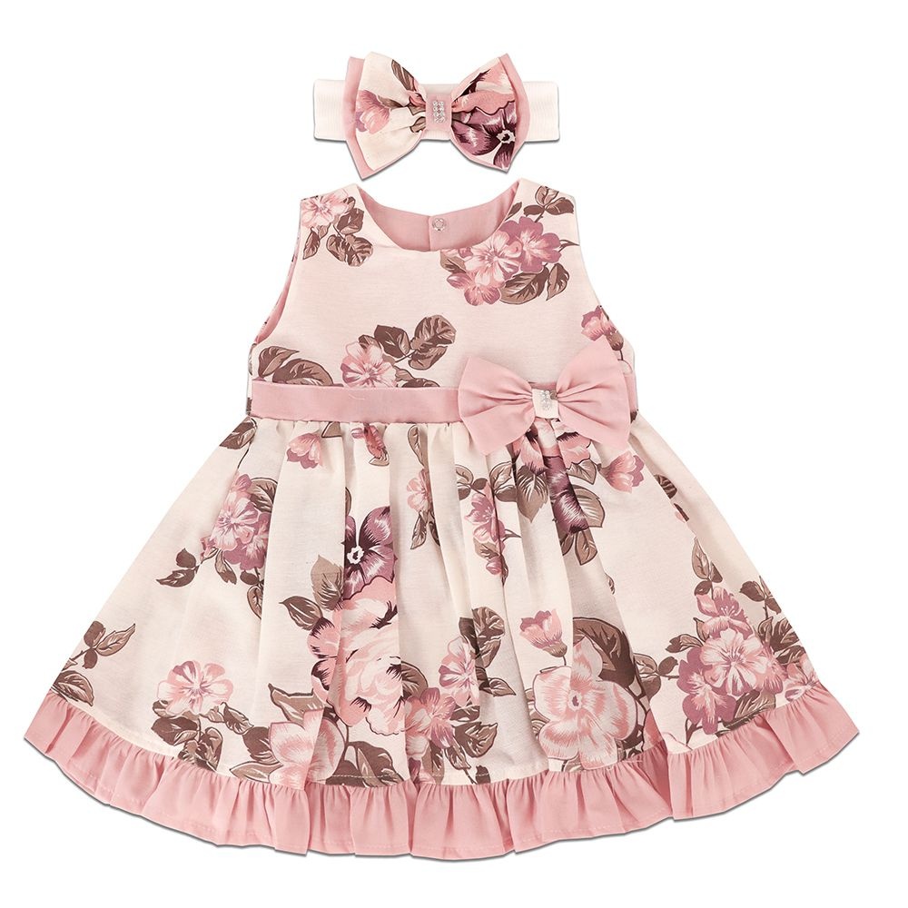 Vestido para menina store bebe