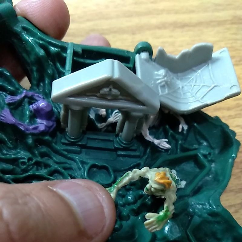 mini playset Mighty Max Bluebird Toys 1993 diorama raro | Shopee