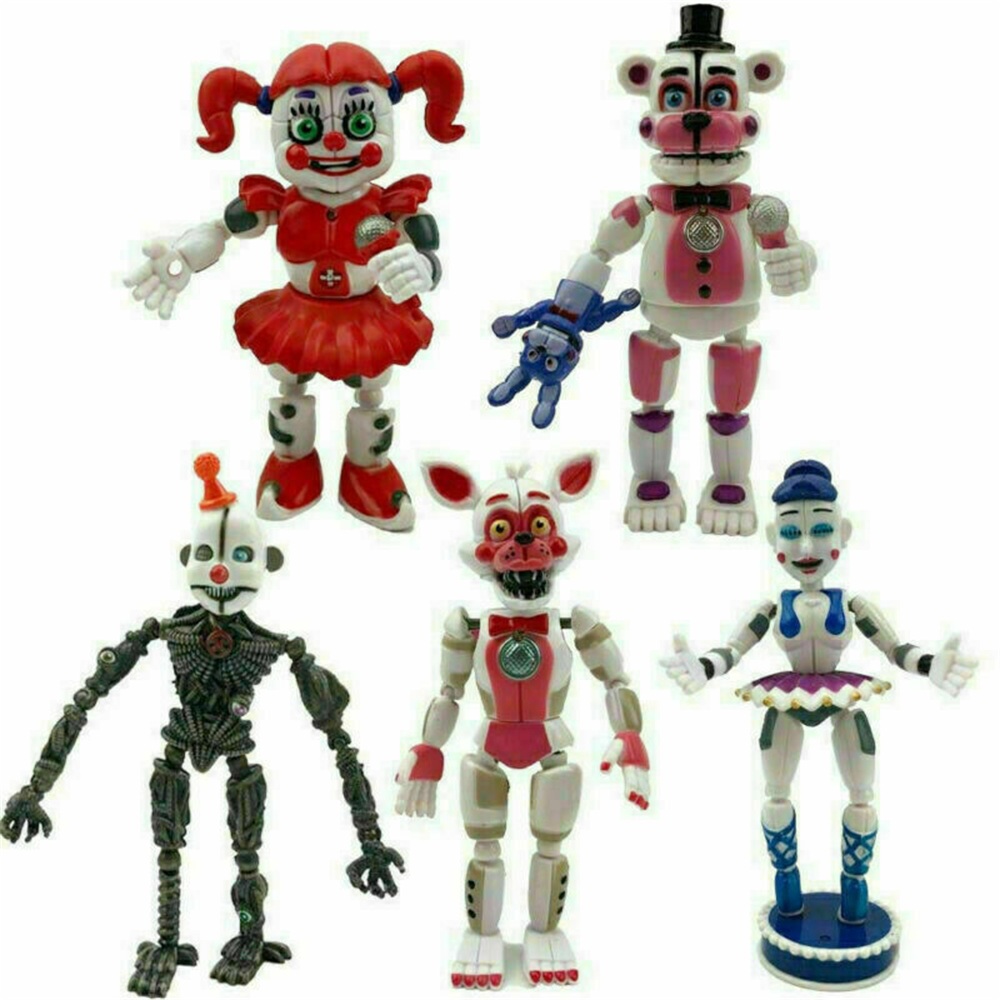 Dihao Fnaf Novo Jogo De Terror Cinco Noites Em Freddys Balloonboy Foxy  Freddy Coelho Mini Ação Edifício Bloco Tijolo Figura Brinquedos - Compre  Dihao Fnaf Novo Jogo De Terror Cinco Noites Em