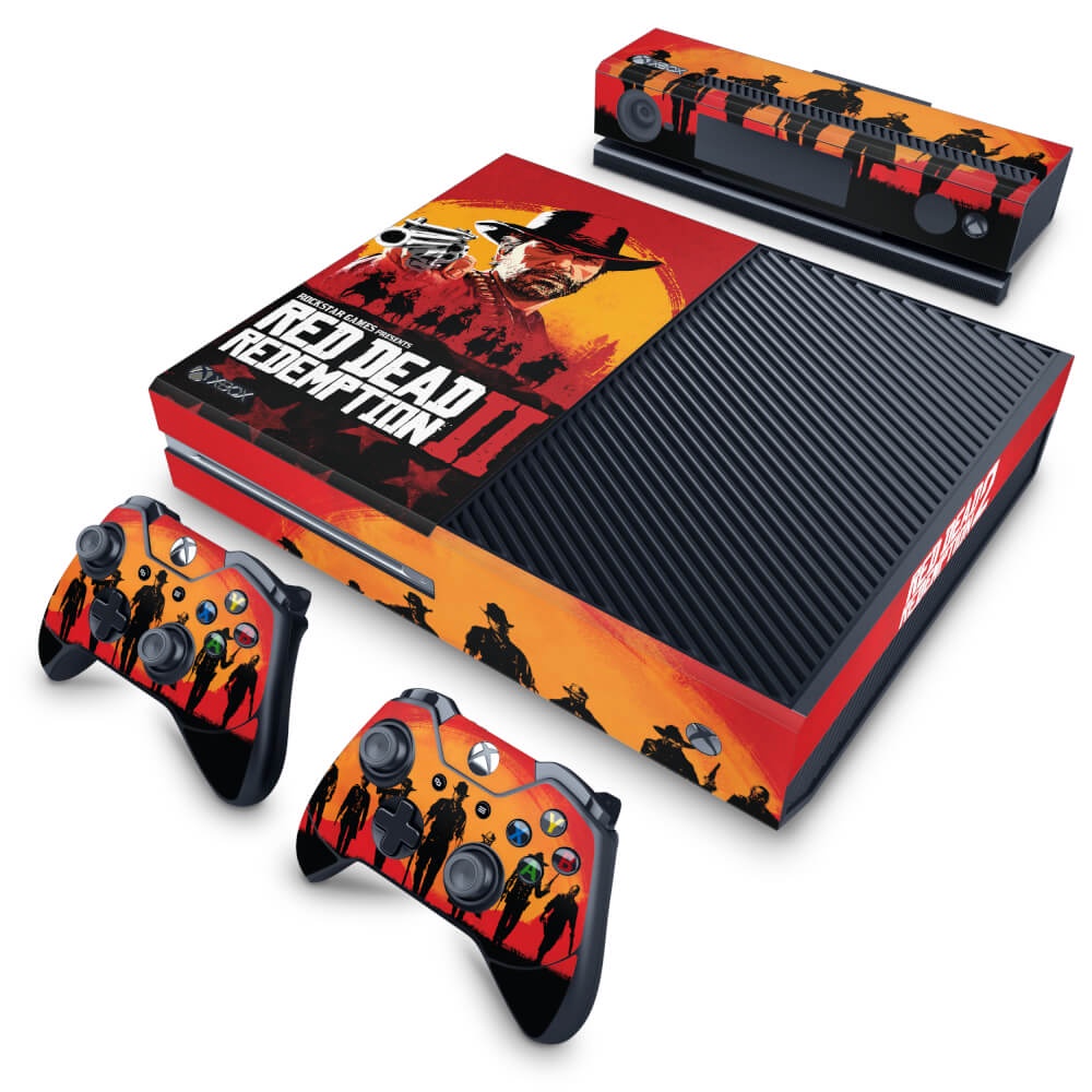 Skin Xbox One Fat Adesivo - Red Dead Redemption 2