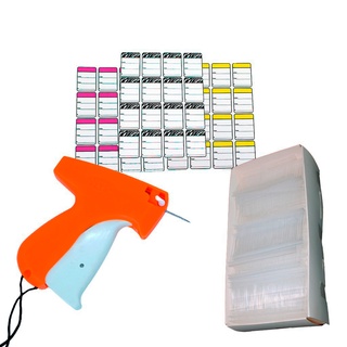 Kit Máquina Tag + 1000 Pinos + 1000 Etiquetas Tag Para Roupas