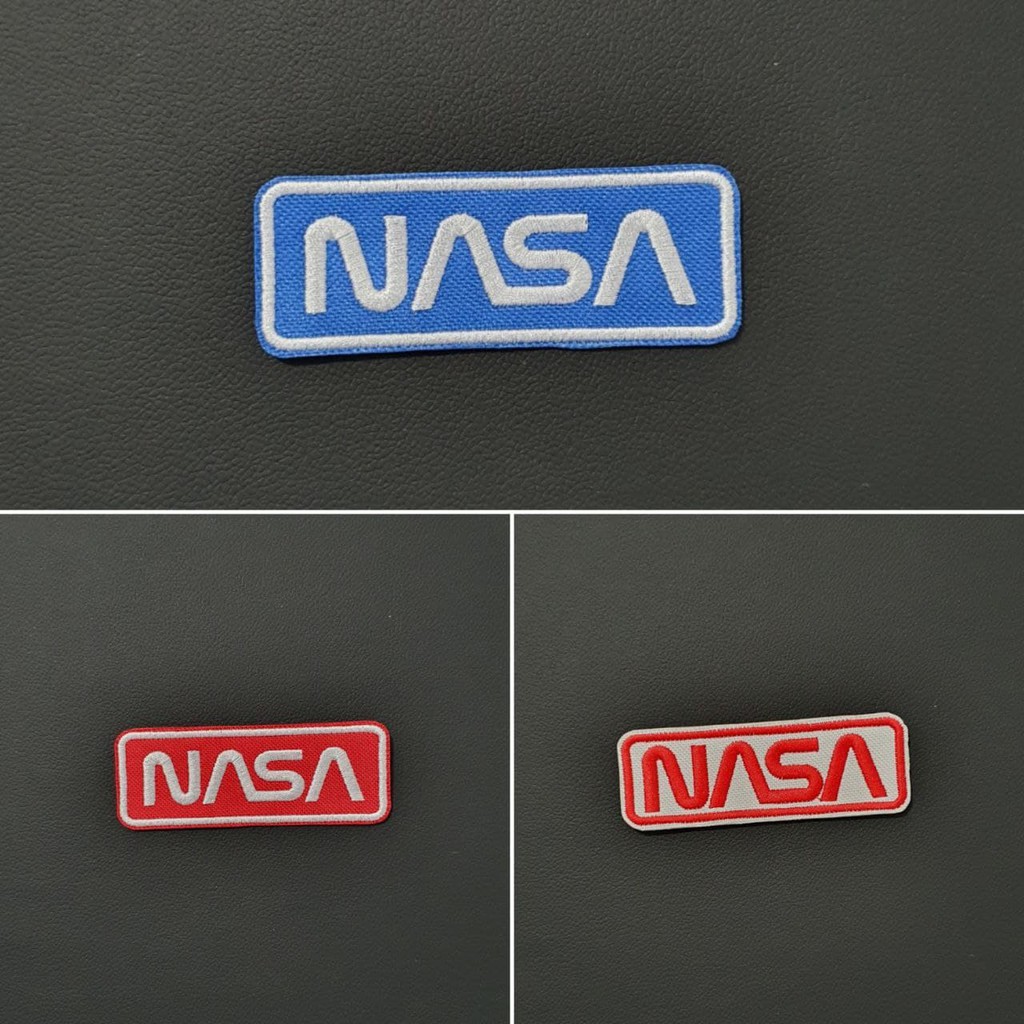 Tarjeta NASA - Patch Aplique Bordado com Termocolante
