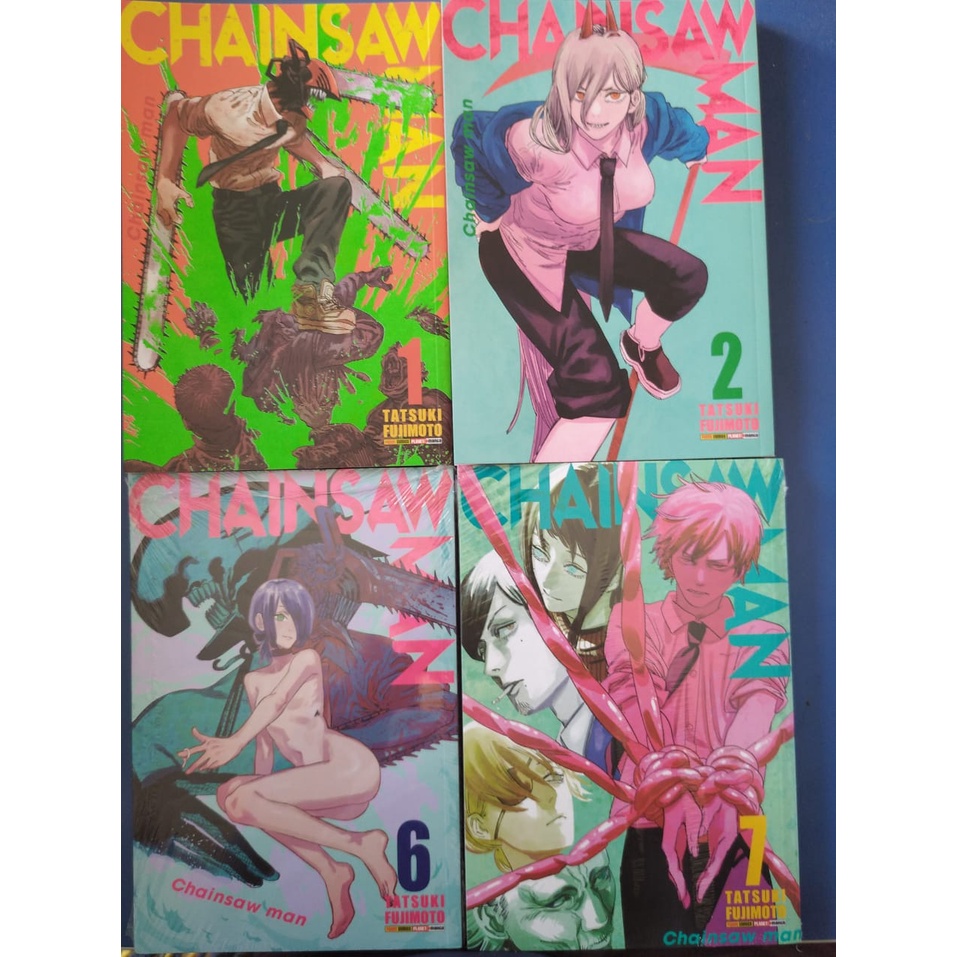 mangá chainsaw man em Promoção na Shopee Brasil 2023