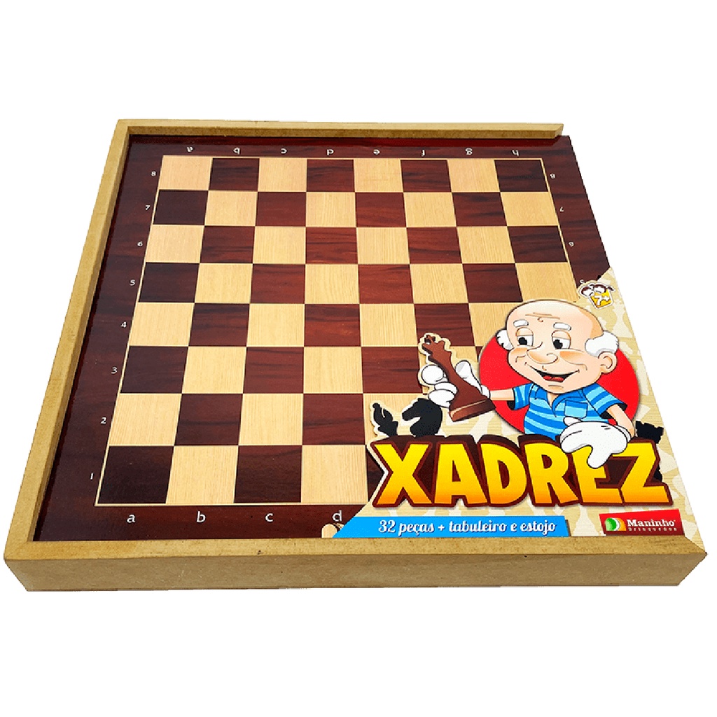 Xadrez é arte - Tabuleiro para xadrez 360. Feitos à mão.