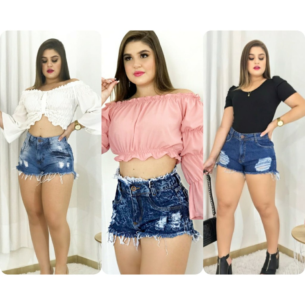 Bermudas jeans best sale femininas para revenda