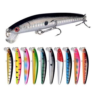 1PCS Isca Popular De Pesca De Minhoca 9,5cm 8,5g Crankbait 3D Olhos Artificiais De Truta Lúcio Peixe