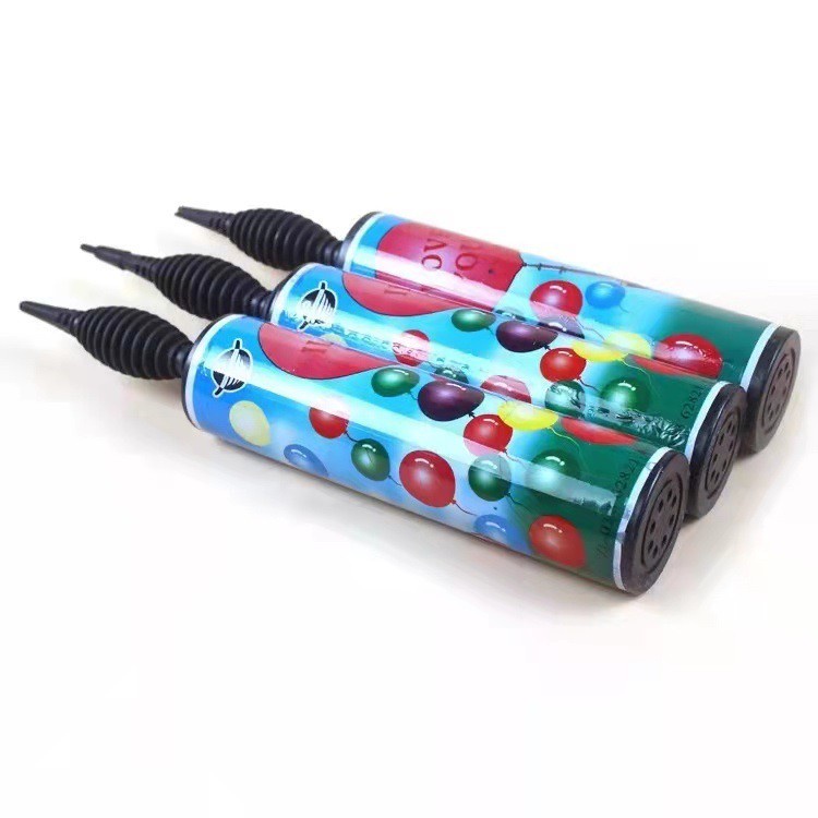 Bomba Grande Inflador Manual para Inflar Encher Balão Bexiga c/ Bico ...