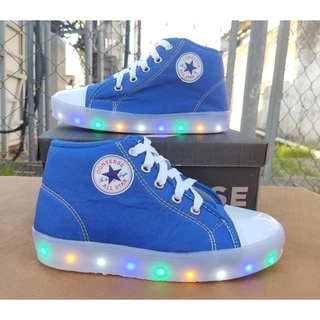 tenis led tipo all star lindo perfeito barato baratinho moda modinha super promoção promoção presente MENINO MENINA