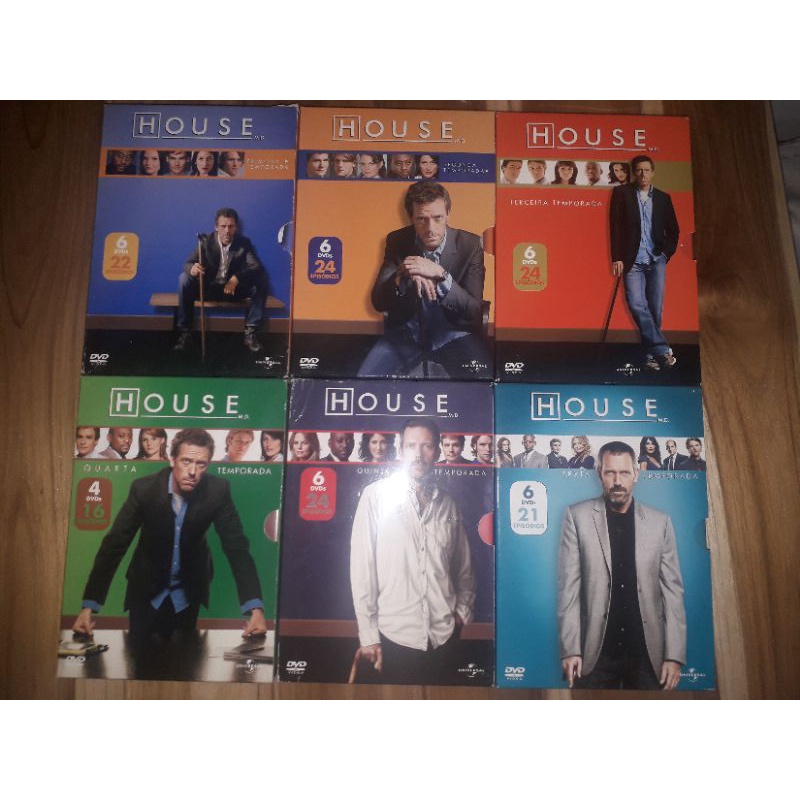 DVD Dr House 7 temporadas