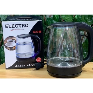 Chaleira Jarra Elétrica De Vidro Transparente Com Led 1,8lt 110v nova